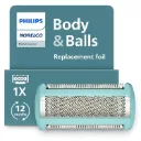 Cuchilla de repuesto norelco Body & balls ( 1 unidad)