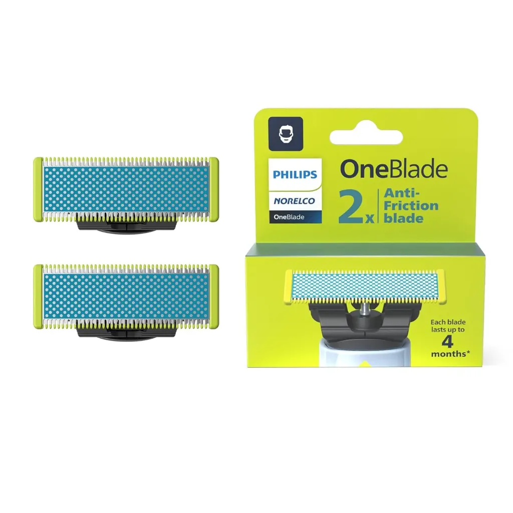 [QP225] Cuchilla de repuesto OneBlade Antifricción Philips Norelco - Duo Pack
